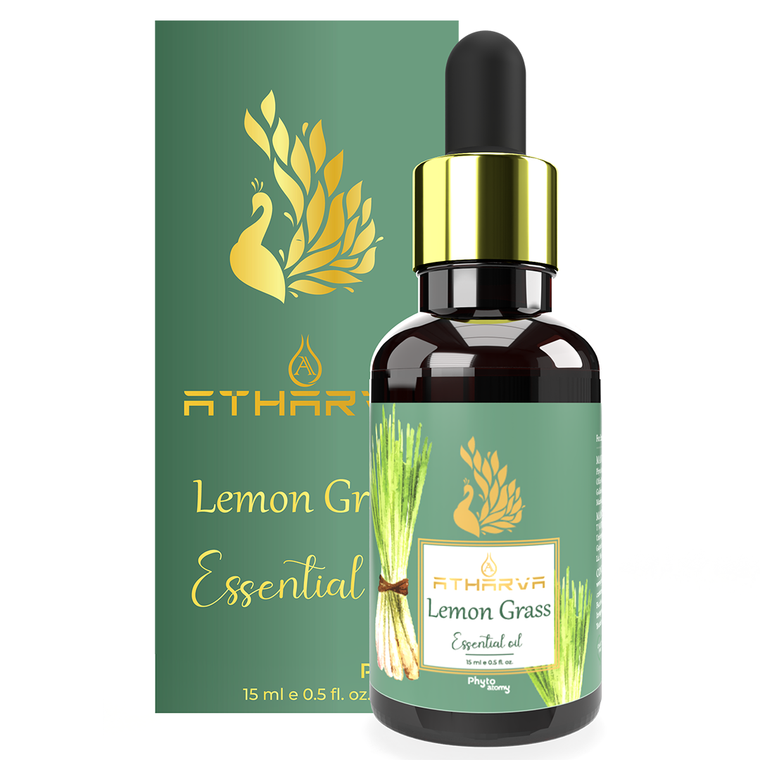 Atharva Lemon Grass Essential Oil (15ml)